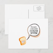 Carte Postale La Meilleure Chose Depuis Le Pain Tranché (Devant / Derrière)