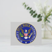 Carte Postale La meilleure nièce du monde (Debout devant)