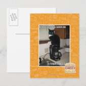 Carte Postale la meilleure partie uv réveil (Devant / Derrière)