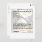 Carte Postale La meilleure recette de toute l'heure - région (Devant / Derrière)