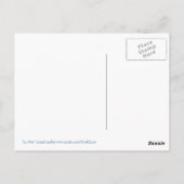 Carte postale La Mer (Dos)