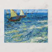 Carte Postale La mer aux Saintes-Maries par Vincent van Gogh (Dos)