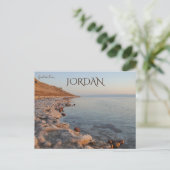 Carte Postale La mer Morte Jordanie (Debout devant)
