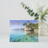 Carte Postale La mer près de Brela | Dalmatie | Croatie (Debout devant)