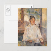 Carte Postale La mère de l'artiste (Devant / Derrière)