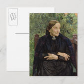 Carte Postale La mère de Lichtwark, 1908 (Devant / Derrière)