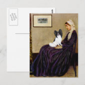Carte Postale La mère de Whistler - Papillon 1 (Devant / Derrière)
