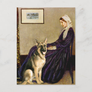 Carte Postale La Mère du Siffleur - Berger Allemand 2