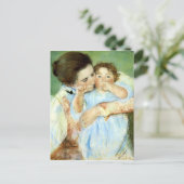 Carte Postale La mère et l'enfant de Cassatt (Debout devant)