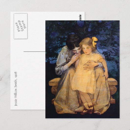 Carte Postale La mère et l'enfant de Willcox (Devant / Derrière)