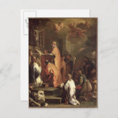 Carte Postale La messe de Saint-Grégoire (Devant / Derrière)