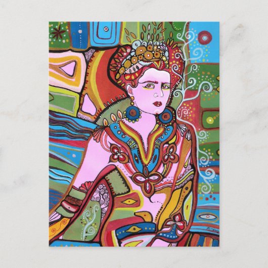 Carte Postale La Mexicaine (Devant)