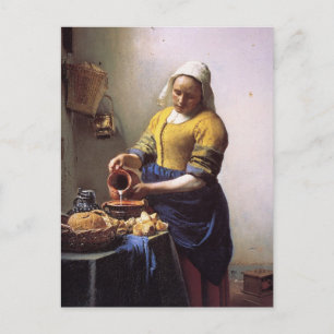 Carte Postale La Milkmaid