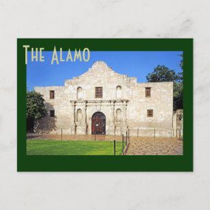 Carte Postale La mission Alamo, San Antonio, Texas, États-Unis