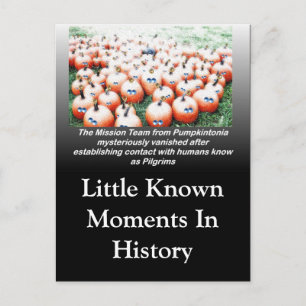 Carte Postale La mission manquée des Pumpkingtoniens