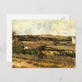 Carte Postale La Moisson en Provence Montmajour de Vincent van G (Devant / Derrière)