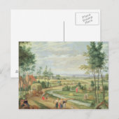 Carte Postale La Moisson, ou l'Été (Devant / Derrière)