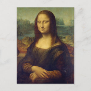 Carte Postale La Mona Lisa