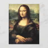 Carte Postale La Mona Lisa Leonardo da Vinci (Devant)