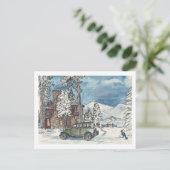 Carte Postale La montagne cachée (Debout devant)