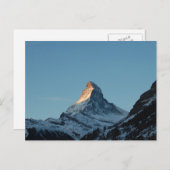 Carte Postale La montagne du Cervin (Devant / Derrière)