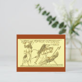 Carte Postale La mort de Harold (Debout devant)