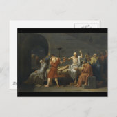 Carte Postale La mort de Socrate (Devant / Derrière)
