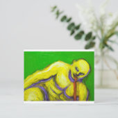 Carte Postale La mort de Socrate (portrait expressionniste) (Debout devant)