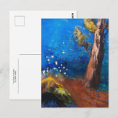 Carte Postale La mort du Bouddha par Odilon Redon (Devant / Derrière)