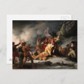 Carte Postale La mort du général Montgomery (Devant / Derrière)