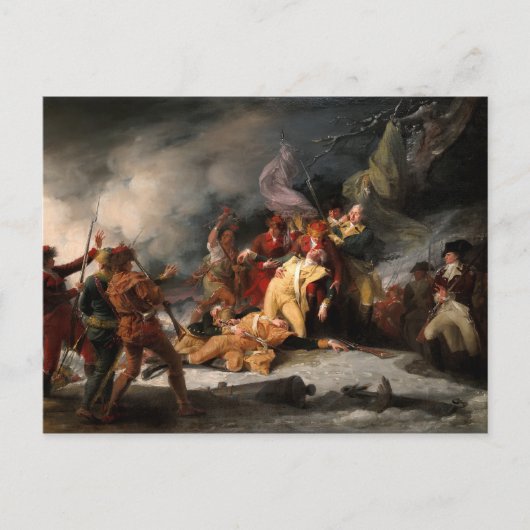 Carte Postale La mort du général Montgomery (Devant)