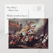 Carte Postale La Mort Du Major Peirson Par John Singleton (Devant / Derrière)