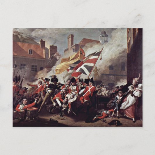 Carte Postale La Mort Du Major Peirson Par John Singleton (Devant)