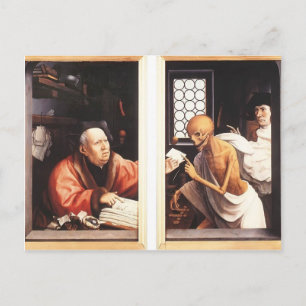 Carte Postale La mort et la sagesse de Jan Provoost