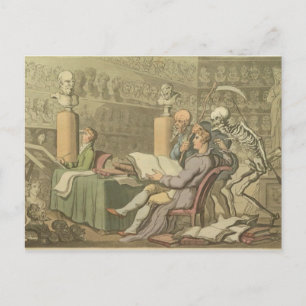 Carte Postale La mort et l'artiste