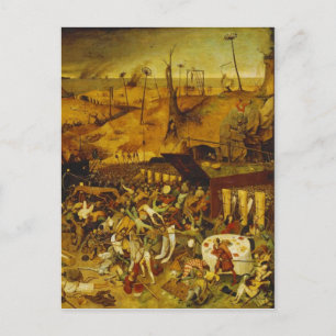 Carte Postale La Mort Noire de la Bible du Toggenbourg 1411