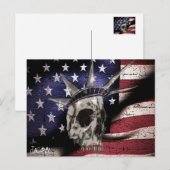 Carte Postale La mort ou liberté (Devant / Derrière)