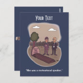 Carte Postale La mort que nous pouvons (Devant / Derrière)