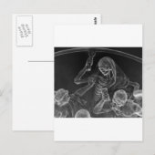 Carte Postale La mort vient un appel' (Devant / Derrière)