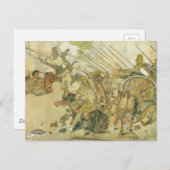 Carte Postale La mosaïque d'Alexandre (Devant / Derrière)