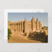Carte Postale La mosquée de Djenne, exemple classique (Devant / Derrière)