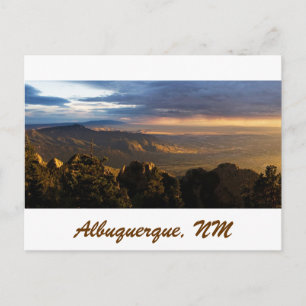 Carte Postale La mousson sur Albuquerque