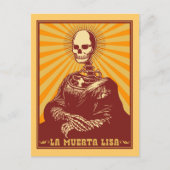 Carte Postale La Muerta Lisa (Devant)