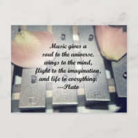La musique donne soul bells design rose