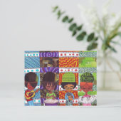 Carte Postale La musique est tout (Debout devant)