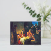 Carte Postale La naissance de Jésus par Carl Bloch (Debout devant)