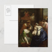 Carte Postale La naissance de la Vierge, c.1620 (Devant / Derrière)