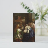 Carte Postale La naissance de la Vierge, c.1620 (Debout devant)