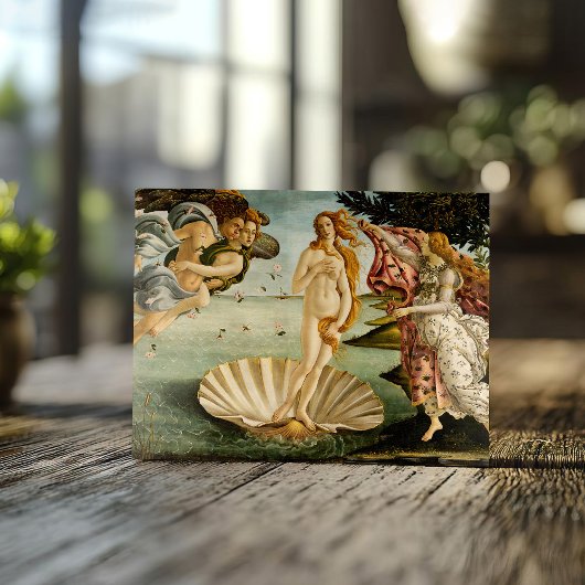 Carte Postale La naissance de Vénus | Botticelli