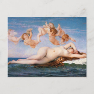Carte Postale La naissance de Vénus par Alexandre Cabanel de 186
